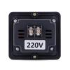 AC Digital Electric Gauges 220V Generator High Accuracy Shockproof Generator Electric Indicator for Backup Energy Sources