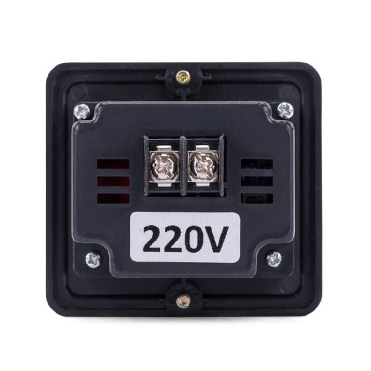 AC Digital Electric Gauges 220V Generator High Accuracy Shockproof Generator Electric Indicator for Backup Energy Sources
