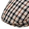Daks Brown Check Cotton Hunting Cap Dbhe4el01w2