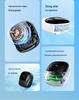 Neck and Waist-Hanging USB Mini Fan with Digital Display