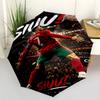 Cristiano Ronaldo Real Madrid Outdoor Automatic Umbrella Compact 8-Rib Design Durable Plastic & Iron for Outdoor Daily Use Fashion Lovers