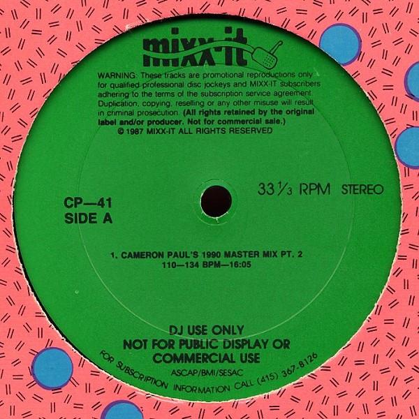 12inch Record VARIOUS  Mixxit 41 CP41 Mixxit 1991 US Dance  Electronica Used