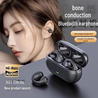 T7500 Bluetooth TWS Ear Clip | Long Battery, Wireless Sports, Bone Conduction