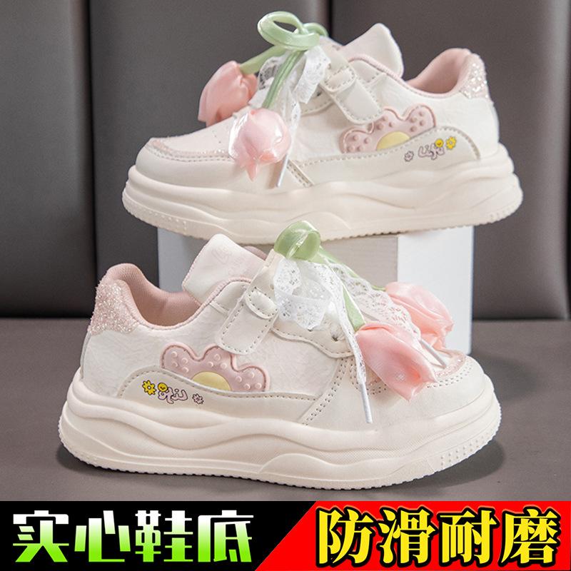 Children's Sports Shoes Spring and Autumn 2026 New Cartoon Casual Shoes Lightweight Non-slip Running Shoes