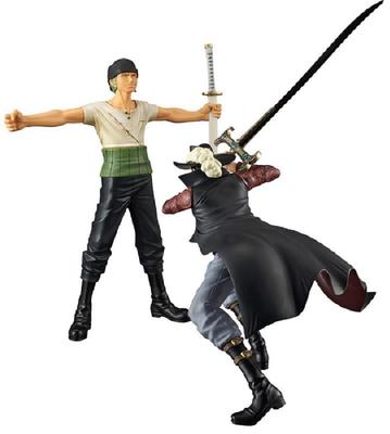 BANPRESTO Dramatic Showcase ~7th Season~ Vol.1 & Vol.2 Zoro & Mihawk 2-Piece Set