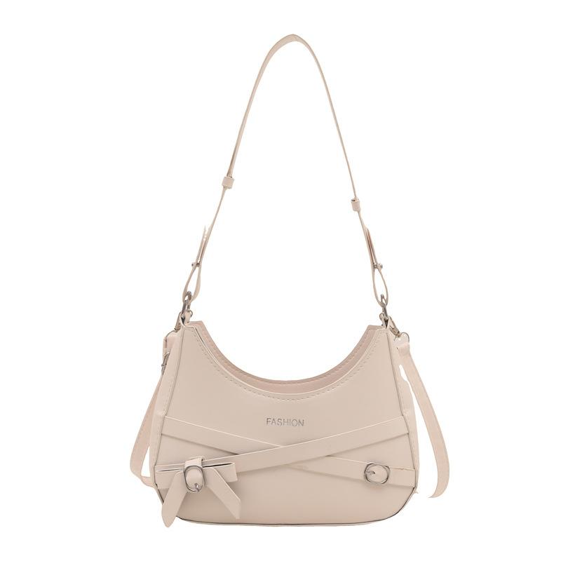 Foreign Style Versatile Underarm Small Bag Women's 2025 New Fashion Versatile Shoulder Bag Niche Design Commuter Crescent Bag