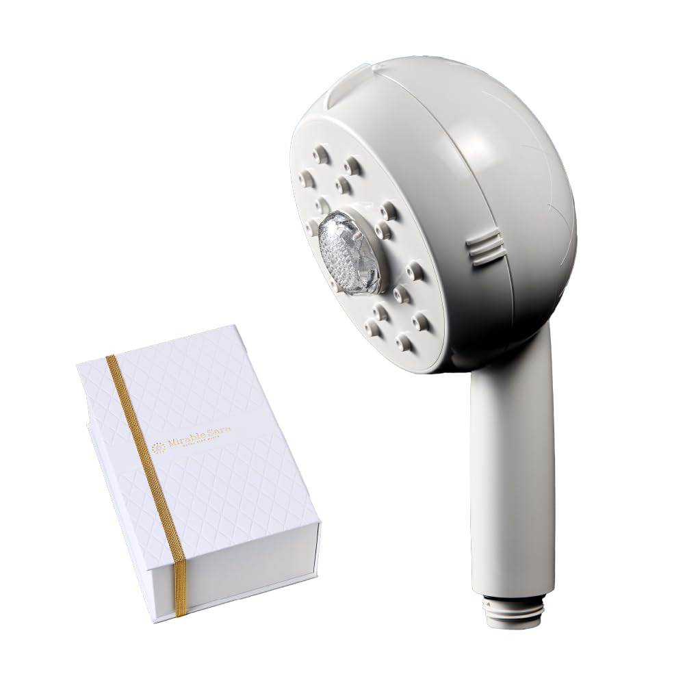 

Mirable Sara Shower Head with Ultra Fine and Mist Flow [Official Store] Bubbles, Water-Saving,