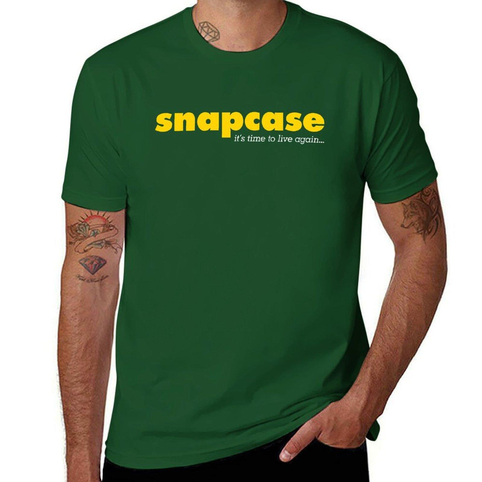 

Snapcase - It s time to live again, incarnation! T-Shirt vintage customs cute tops summer tops plain white t shirts men 4XL