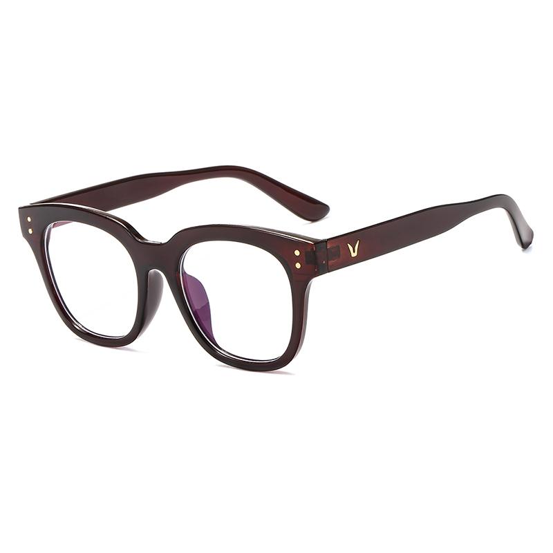Hot Selling Glasses Classic Square Male And Female Student Retro Square Frame Glasses Flat Glasses Frame Z3330