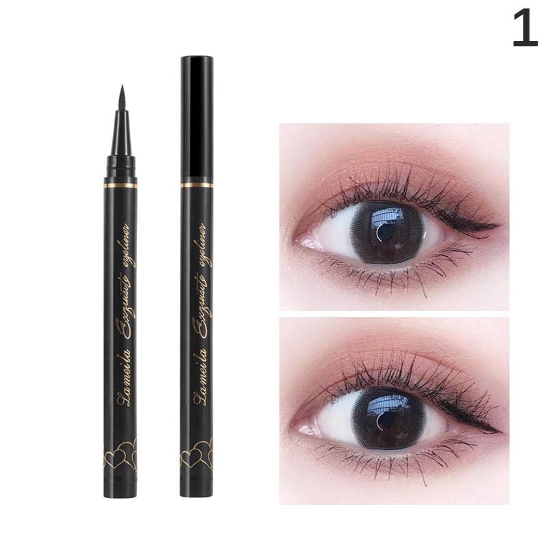 

0.1Mm Black Liquid Eyeliner Soft Hair Head Smooth Waterproof Sweatproof Anti Smudge Quick Drying Eyeliner Long Lasting