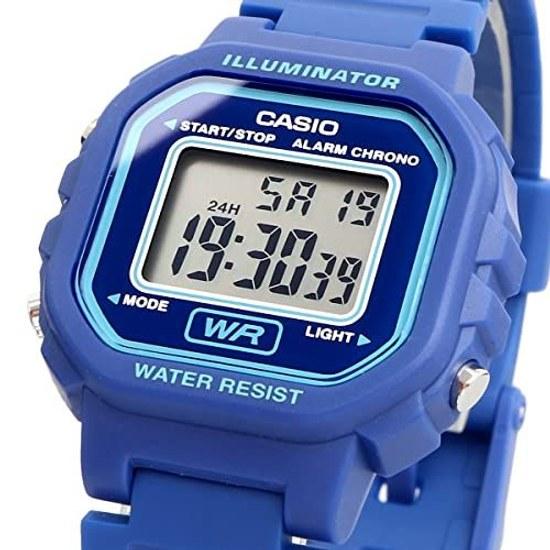 CASIO digital wristwatch Chipkashi Cheap LA-20WH-2A ladies girls kids blue overseas model
