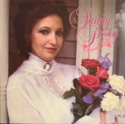 LP Plaat SANDY POSEY - Tennessee Rose Q16270 51 West Records 1982 VS Rock Gebruikt