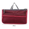 Makeup Handbag Organizer Insert Bag Multi Functional Women Solid Color Cosmetic Travel Bags High Quality Large Capacity Handbags