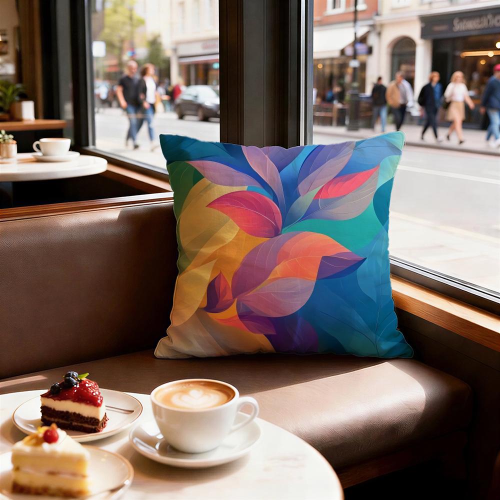 artistic leaves Cushion Cover Decorative Cushions Covers Cover Sofa x Pillow  Piece x x Pillowcase