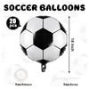10~30 Pezzi Palloncini Calcio 18 pollici Decorazioni Festa a Tema Calcio Palloncino Pallone da Calcio Per Festa di Compleanno Sportiva Laurea