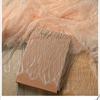 1.5x3Meters/Piece Wedding Lace Thin And Soft Wave Pattern Eyelash Lace Fabric DIY Sewing Handmade Wedding Dress Lace Material