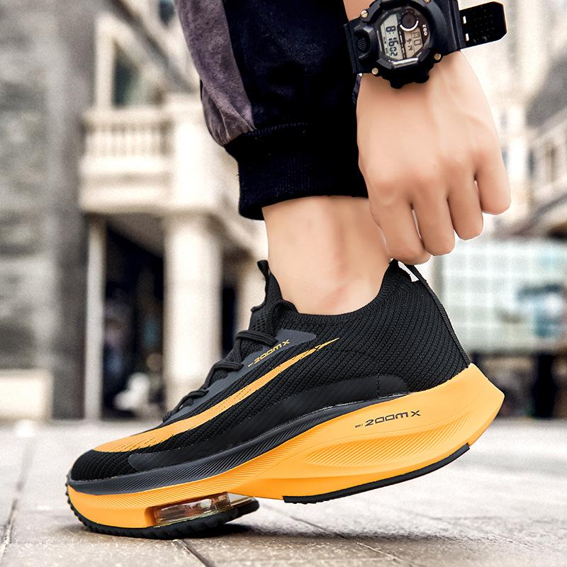 

Large size spring and autumn new couple shoes air cushion mesh breathable thick sole casual sports running shoes youth tide shoes 36