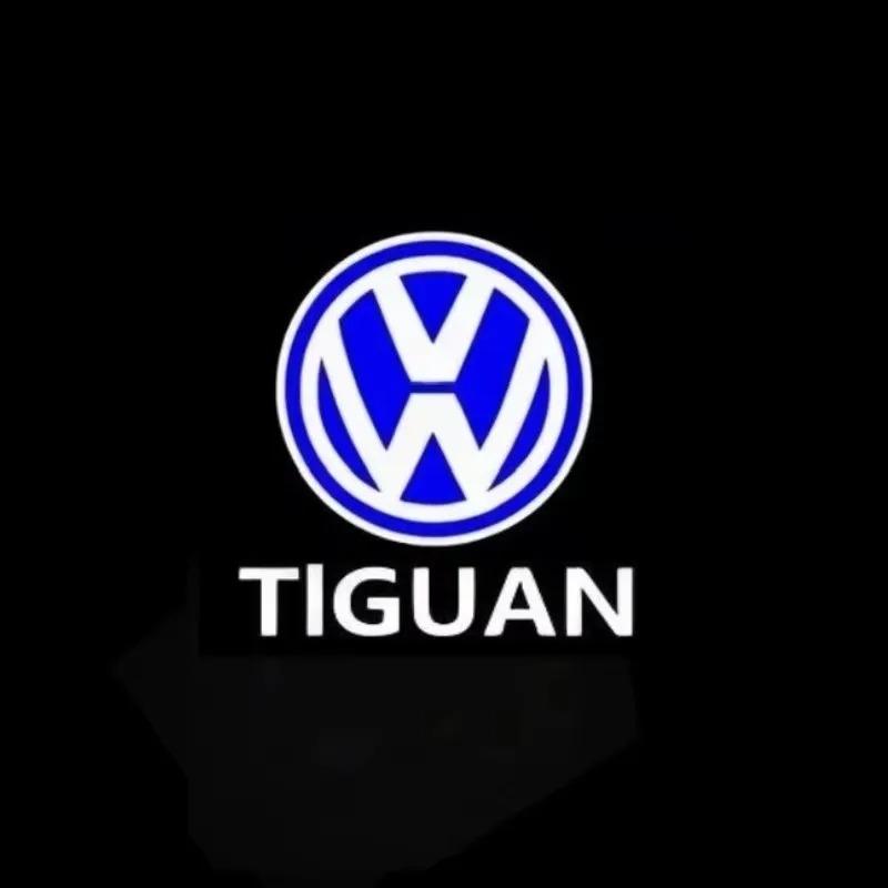For VW VOLKSWAGEN New For VW Volkswagen Passat CC Lamando Touran Touareg Tiguan Eos Golf Car Door Logo Courtesy Lamp Laser Proje