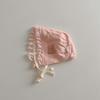 Baby Spetsmössa i Vintagestil med Blom-/Kaninmönster Stilfull Babyhatt med Justerbart Band Lämplig för Pojkar & Flickor