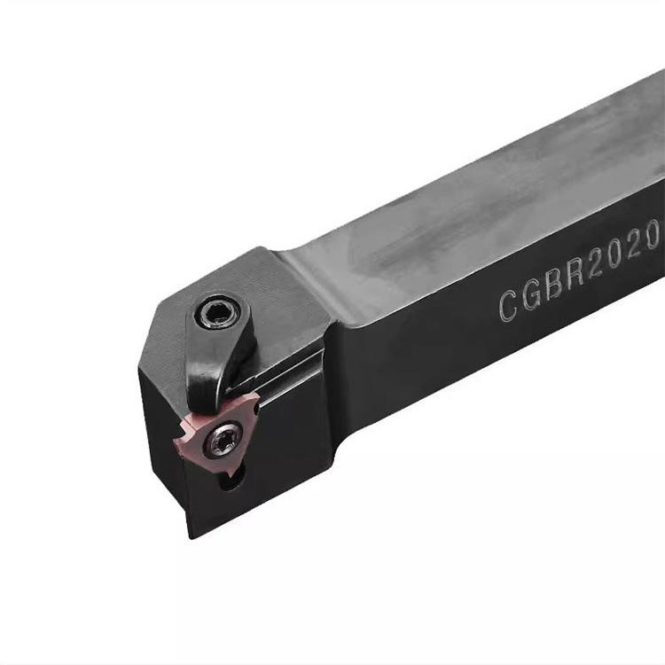 CNC Clamp-Type Vertical Mount Retaining Ring Groove Tool Holder with Kyocera Turning Inserts