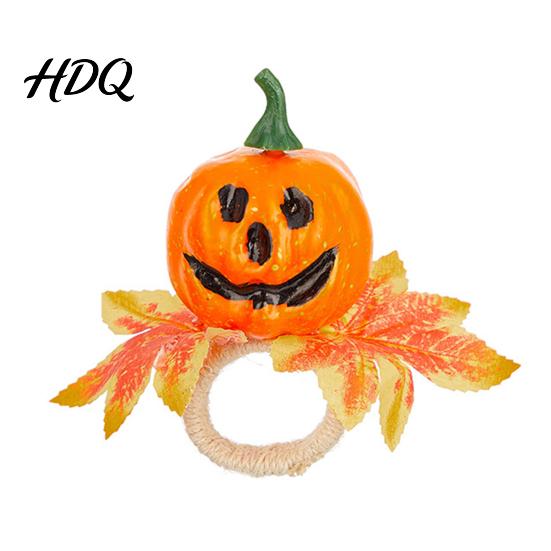 Reusable Napkin Rings Halloween Ring Pumpkin Eyeball