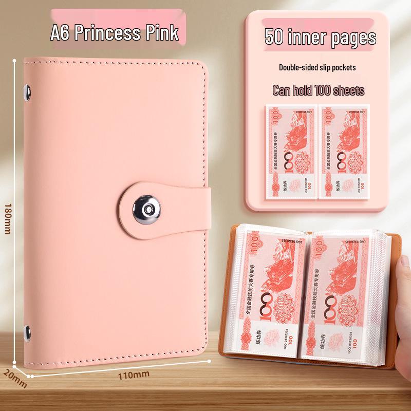 International Lockable Cash Savings Wallet & Banknote Album