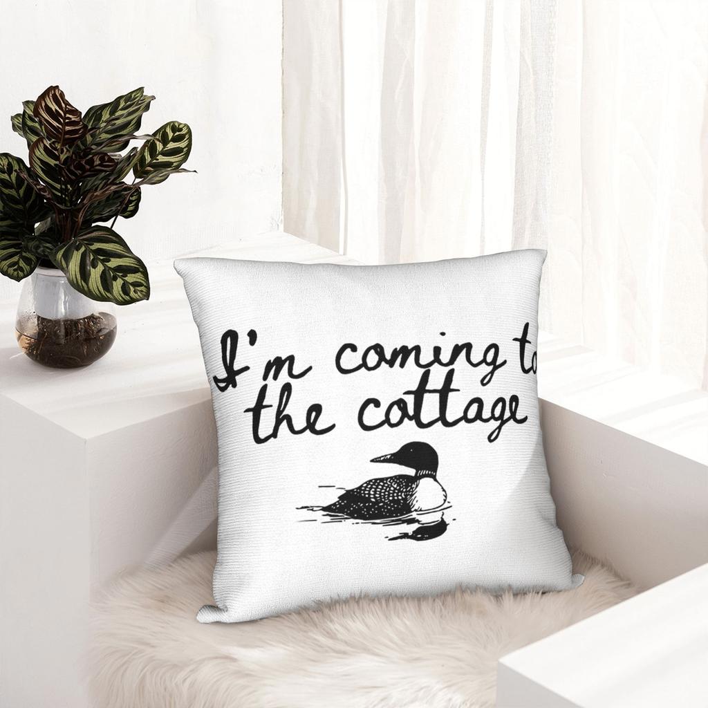 Decorative Pillowcase Heated Rivalry Stupid Canadian Wolf Bird Merch Home Pillow Case Cover Square Style Multi-Size