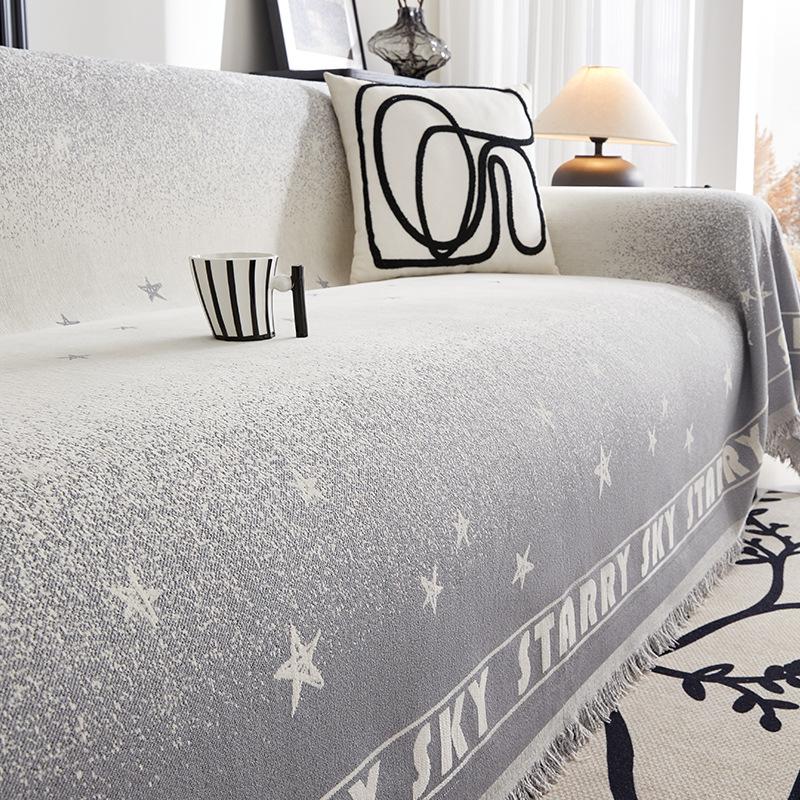 

Полотенце для дивана из шенилла Простое полное покрывало Одеяло Подушка Легкий роскошный чехол для дивана Тканевый чехол Чехол Четыре сезона Универсальный 180*130cm