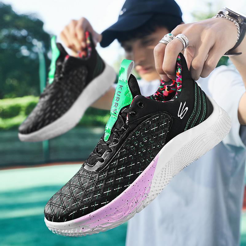 Men's Large Size Non-Slip Breathable Basketball Shoes for Youth & Children - Ideal for Training & Sports