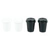 2Pcs 1:12 Dollhouse Miniature Coffee Empty Cup Model Simulation Drink Cup Toys