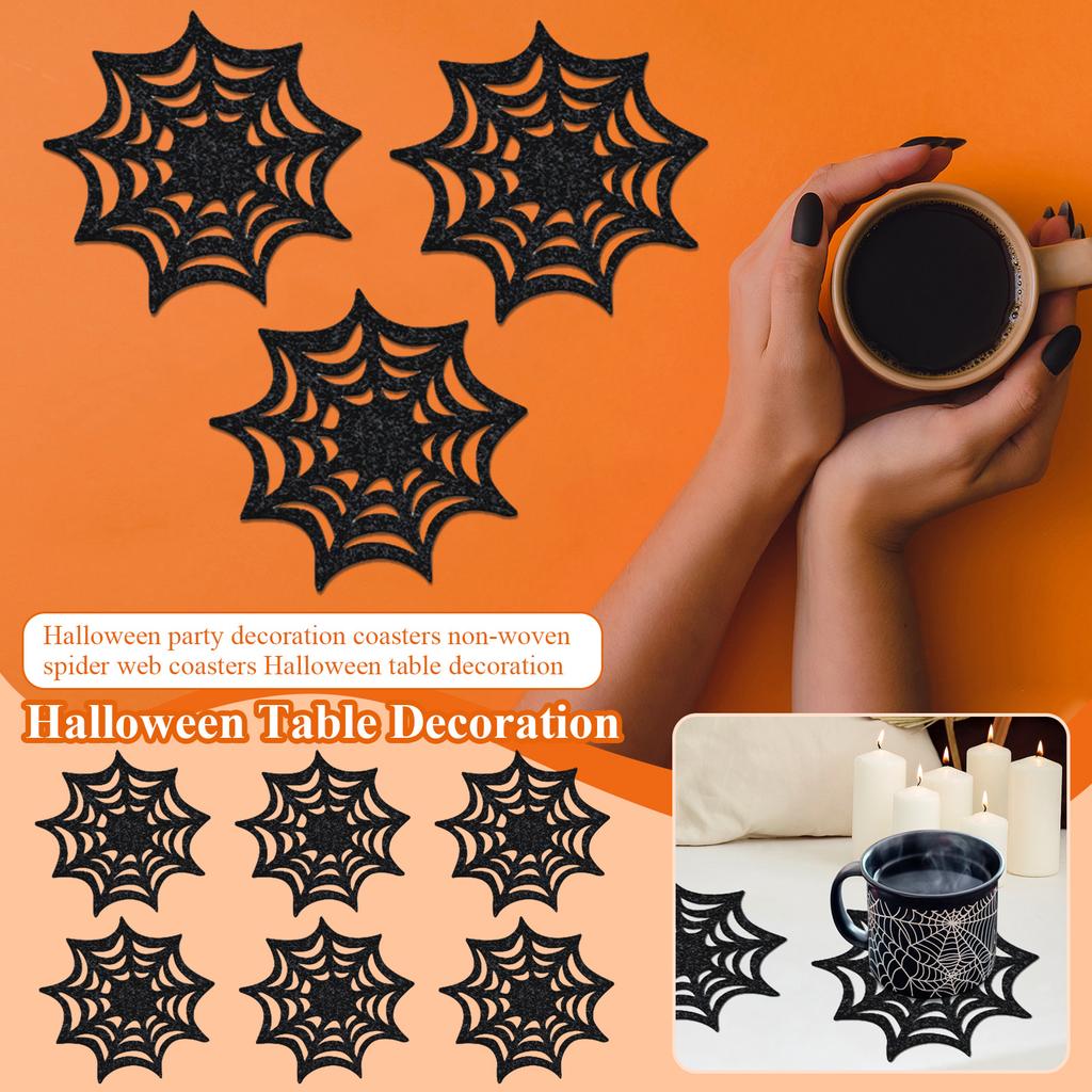 Halloween Party Decoration Non-woven Web Halloween Table Decoration