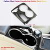 Carbon Fiber For Mercedes Benz GLK X204 Car Center Cup Holer Panel Cover Trims