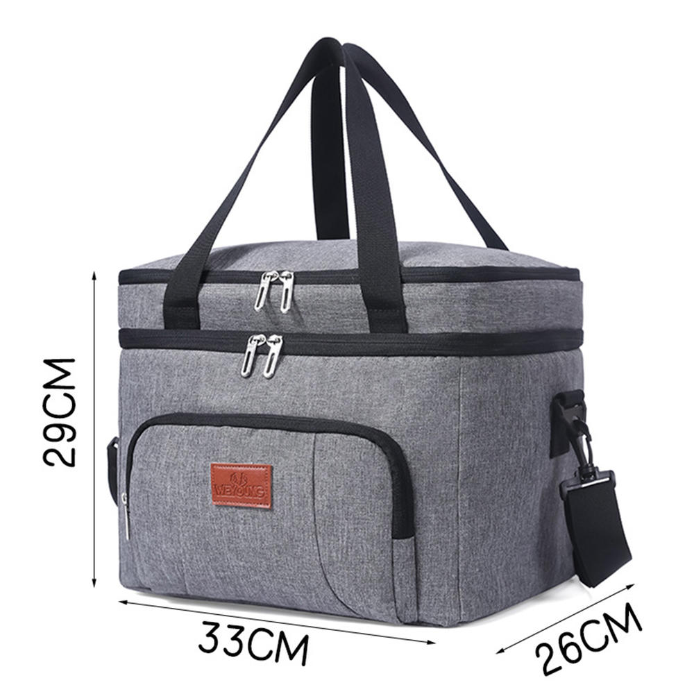 Thickened Freezer Bag High-Quality Insulated Lunch Bag Tactical Ice Bag Portable For Traveling Hiking Beach Trips
