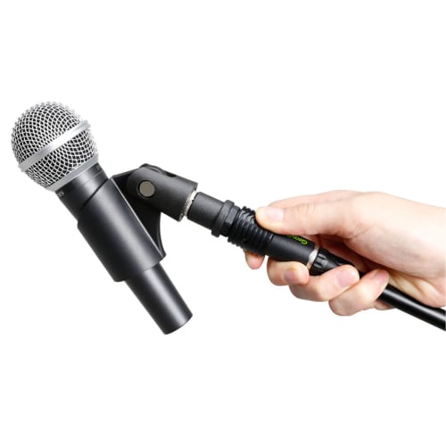 Gravity Microphone Stand Accessory One-Touch Adapter GMSQC1B Black