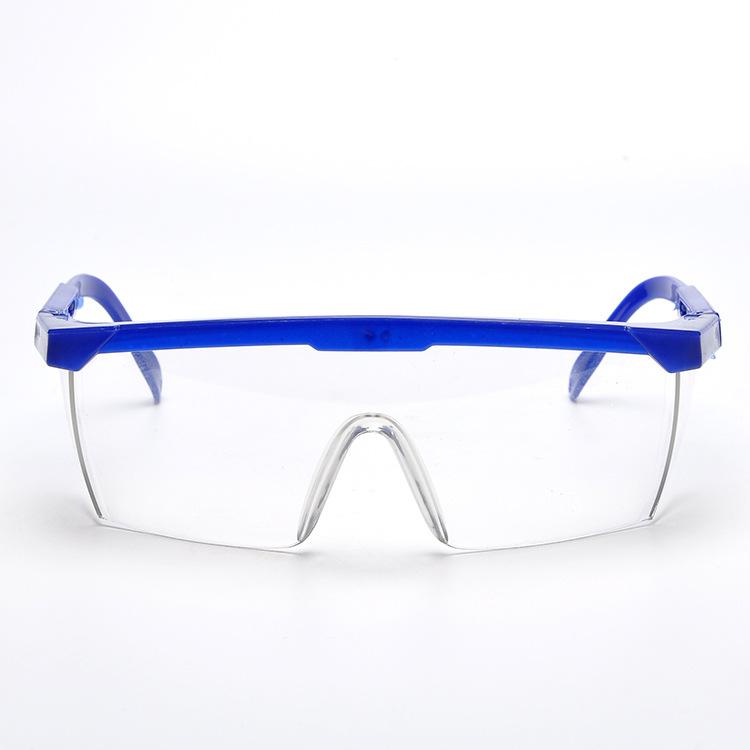 Daily Household Protective Eyewear Anti-Splash Work Safety Goggles Protective Industrial Wind Dust Proof Goggles Cycling Glasses синий