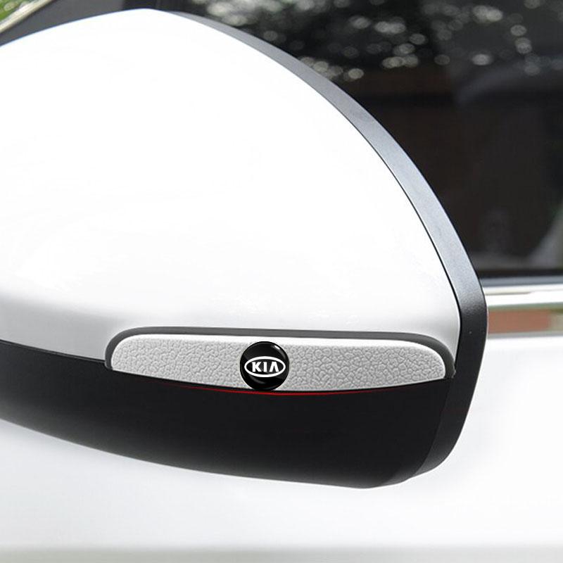 4Pcs Car Door Anti-Collision Strip Rearview Mirror Protection Sticker For Kia Sauer CUB CEED Cerato Forte K8 K900 Optima Picanto RIO