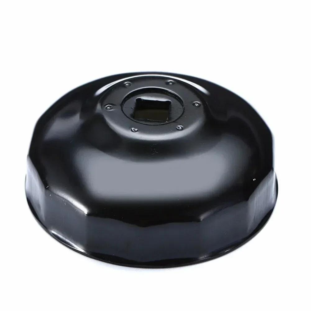 Cap Oil Filter Replacement Steel Wrench Socket 1 Pcs 3/8"Drive 76 Mm X 14 Flutes Car Accessories Practical To Use