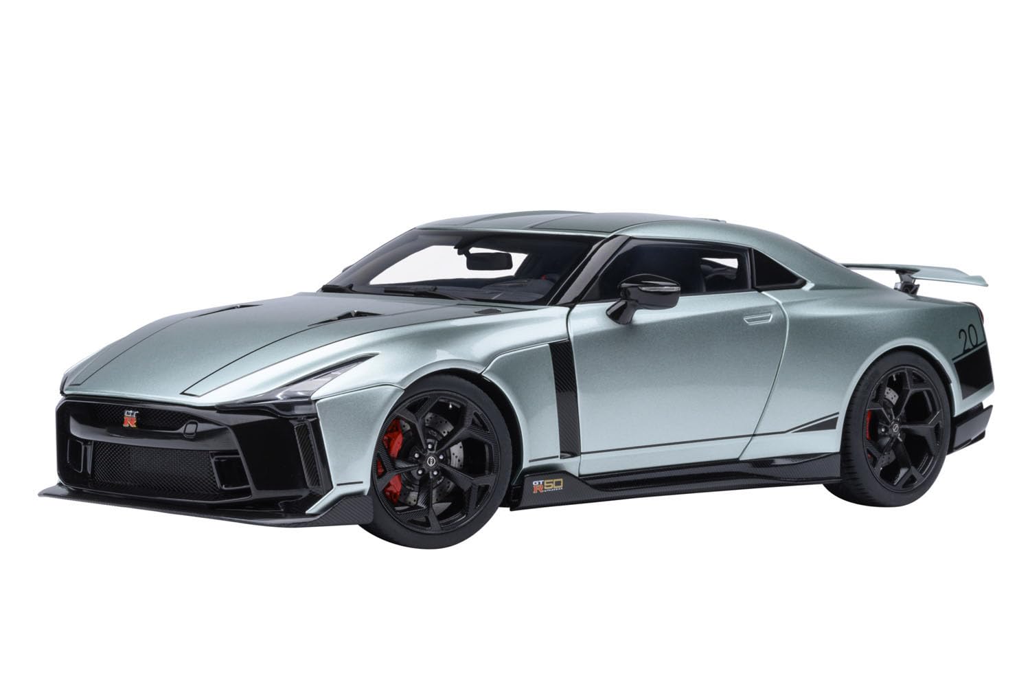 

AUTOart Scale Nissan by ITALDESIGN Finished Model 77512 1/18 GT-R50 (Metallic Green/Black)