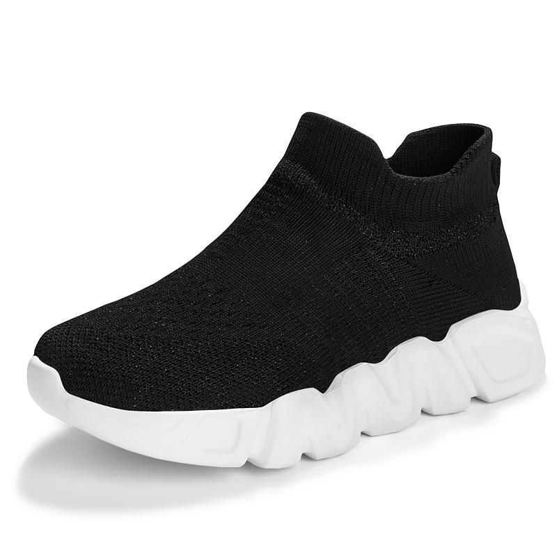 Fashion Simple Design Children Boys Shoes Casual Knitting Shoes Breathable Sneakers Popular Girls Cmfortable Baby Shoes