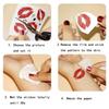1Pack 2Sheets Temporary Tattoos for Women Men Face Body Art Blacklight Party Cosplay Body Stickers for Performance