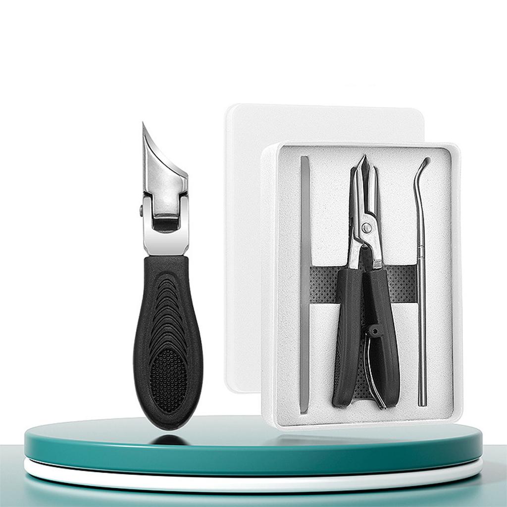 Nail Clipper Set Olecranon Three Piece Set Olecranon Wide Mouth Opening Proof