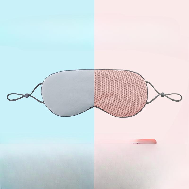 

Тени для век Летний ледяной шелковый сон снятие усталости дышащий двойной уход за глазами как шелк мягкий шелковистый гладкий 22*9cm розовый