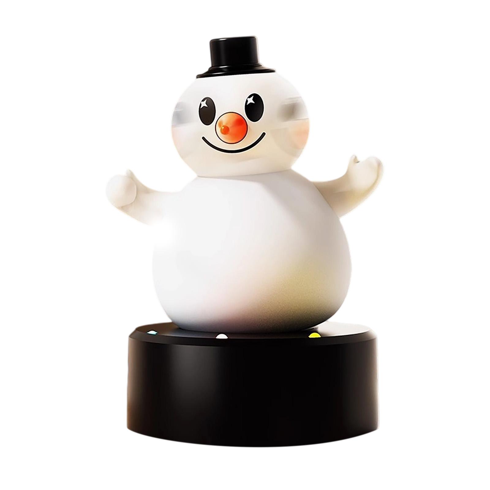 

Christmas Snowman Toy Can Sing And Learn To Talk. Tumbler To Coax Children To Jump And The Snowman. One Size