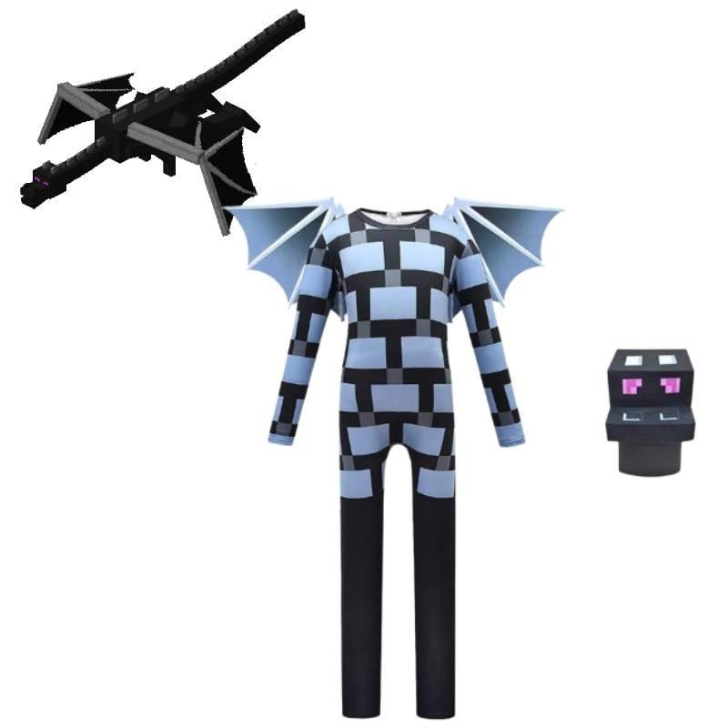 Ender Dragon Minecraft Cosplay Costume Halloween Party Stage Gift Performance