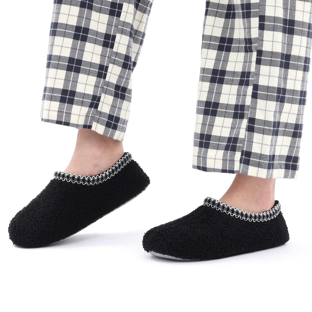 Fashion Winter Curly Loafer indoor Fuzzy Women Shoes Fashion Warm Fleece House Shoes Outdoor Closed Women's Antiskid Fur Women Shoes