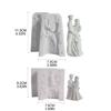 Candle Molds Home Scented Candle Decoration Resin Epoxy Molds DIY Table Ornament