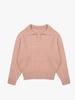 Saengleogsyu Cable Collar Knit Pink