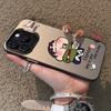 Applicable to Apple 11 trendy men's fun mobile phone case iPhone11Promax personalized new 11 all-inclusive crayon Xiaoxin