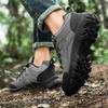 Men's Hiking Shoes, Outdoor Sports Shoes, Genuine Leather Low-cut Hiking Shoes