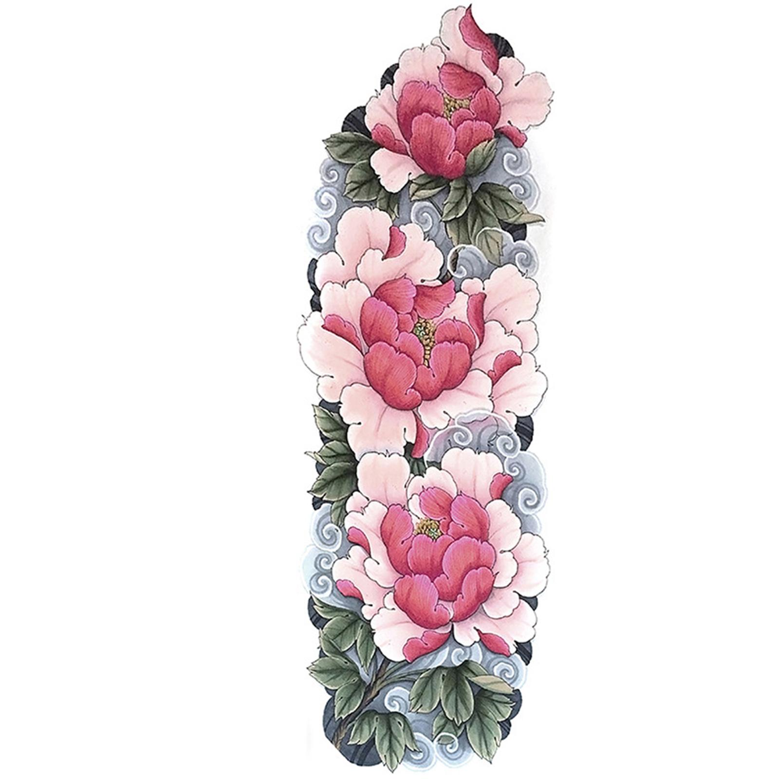 

1 лист, полная рука, временные поддельные татуировки, наклейка, большая рука, рукав, татуировка, водонепроницаемые татуировки, большие TQB-26 разноцветный